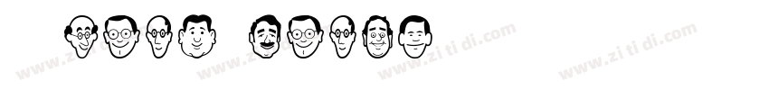 Black face字体转换